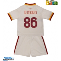 AS Roma Rodrigo Mora #86 Bortedraktsett Barn 2026-27 Kortermet (+ Korte bukser)